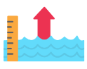 A long period of low rainfall, causing water shortages, also known as a drought